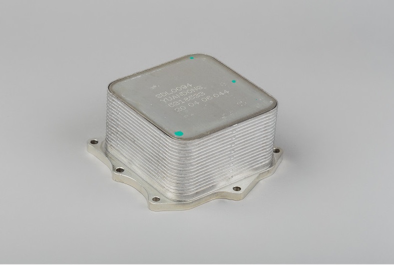 Маслоохладитель (теплообменник) ISF2.8 5266955 5318533 ORIGINAL