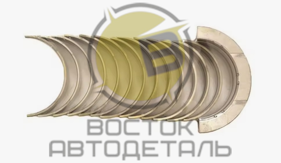 Вкладыши коренные 0.50 (6CT, L, ISCe, ISLe, QSC, QSL) 3945919 3802212 (3944161+3944166+3944156) C+