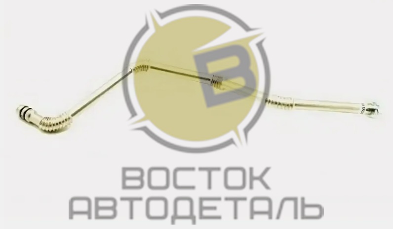 Трубка обратки масла с турбокомпрессора QSB6.7 3977158 3978945  C+