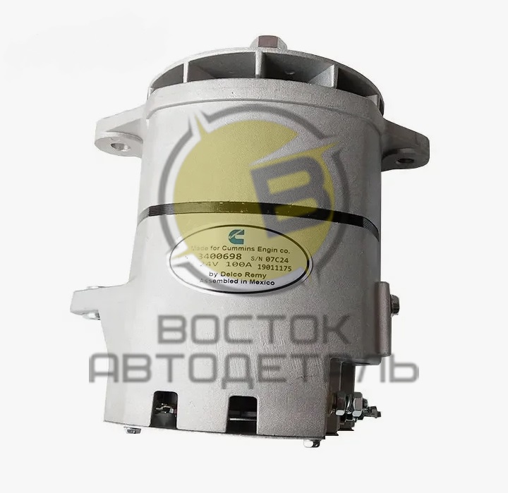 Генератор 24V100A  KTA19 QSX ISM  3400698 3072483 4078701 3000347 C+